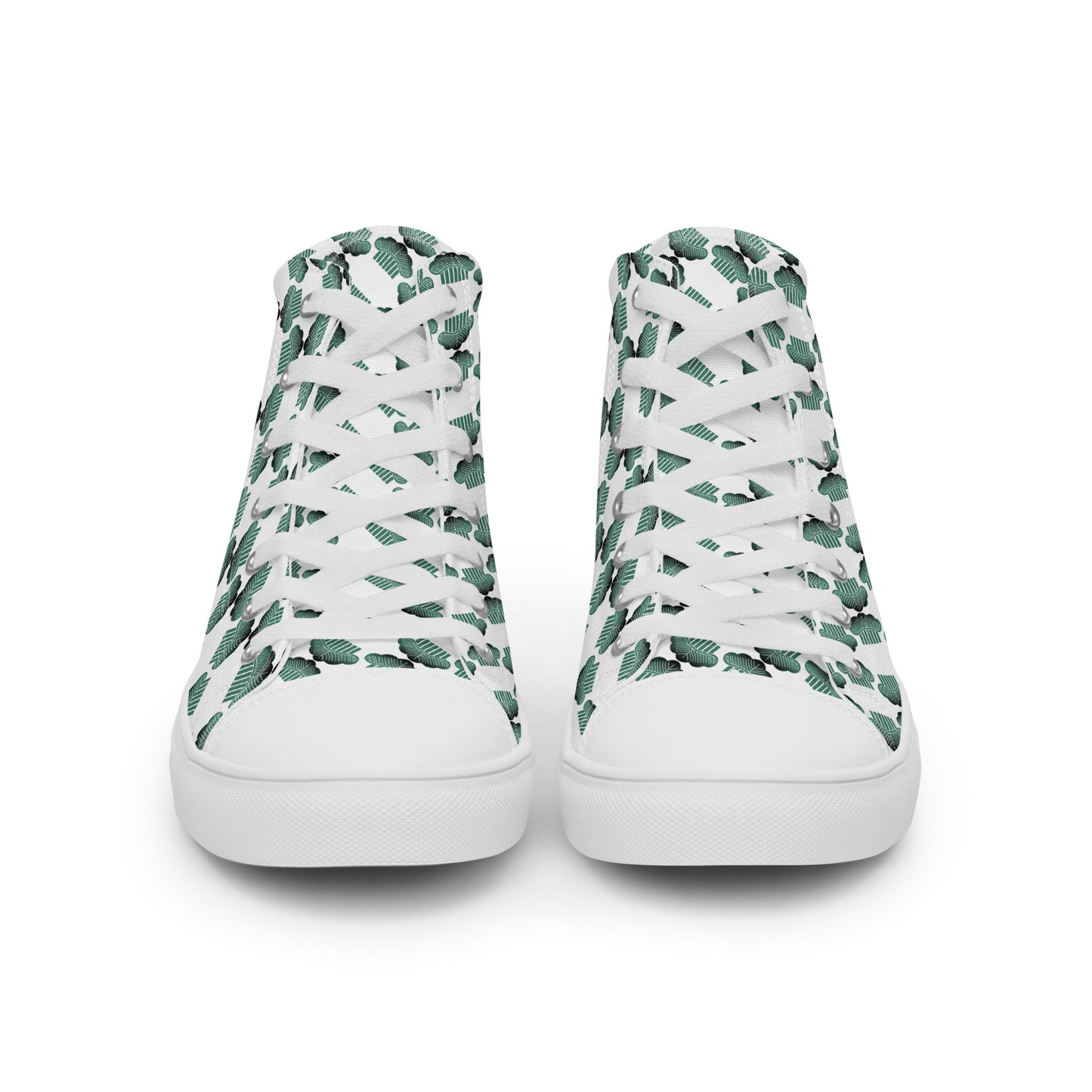 Women’s high top canvas shoes "pine comb"