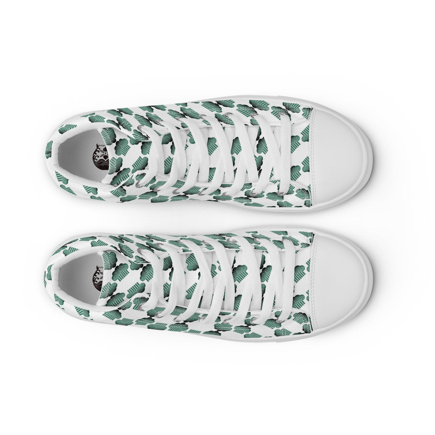 Women’s high top canvas shoes "pine comb"